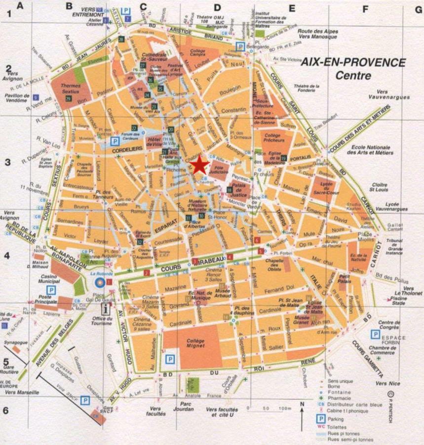 Beau 3 Pieces 83 M2 Au Coeur Du Centre Historique D'Aix En Provence Apartment Екс ан Прованс Екстериор снимка